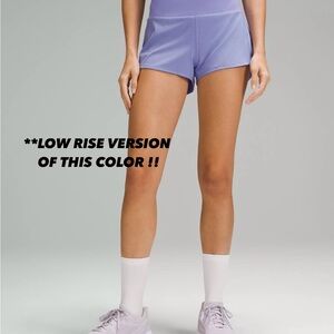 Lululemon 2.5in Speed Up Shorts
